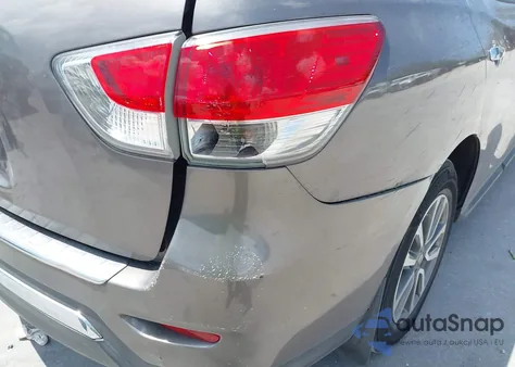 2014 Nissan Pathfinder S z USA, uszkodzony, nr VIN 5N1AR2MN7EC635617